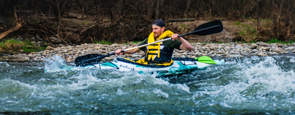 whitewater kayaking