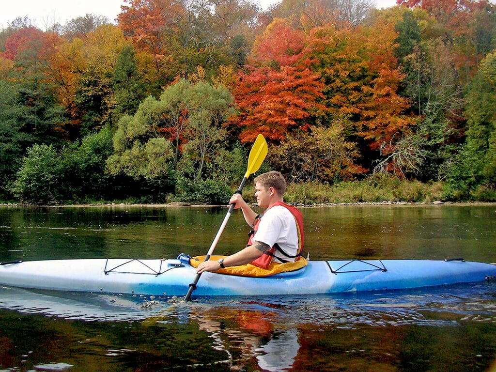 colorful kayak