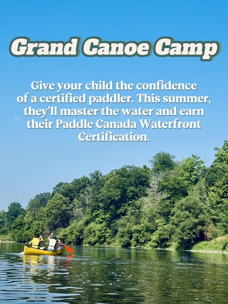 Bingemans grand canoe camp in kitchener ontario