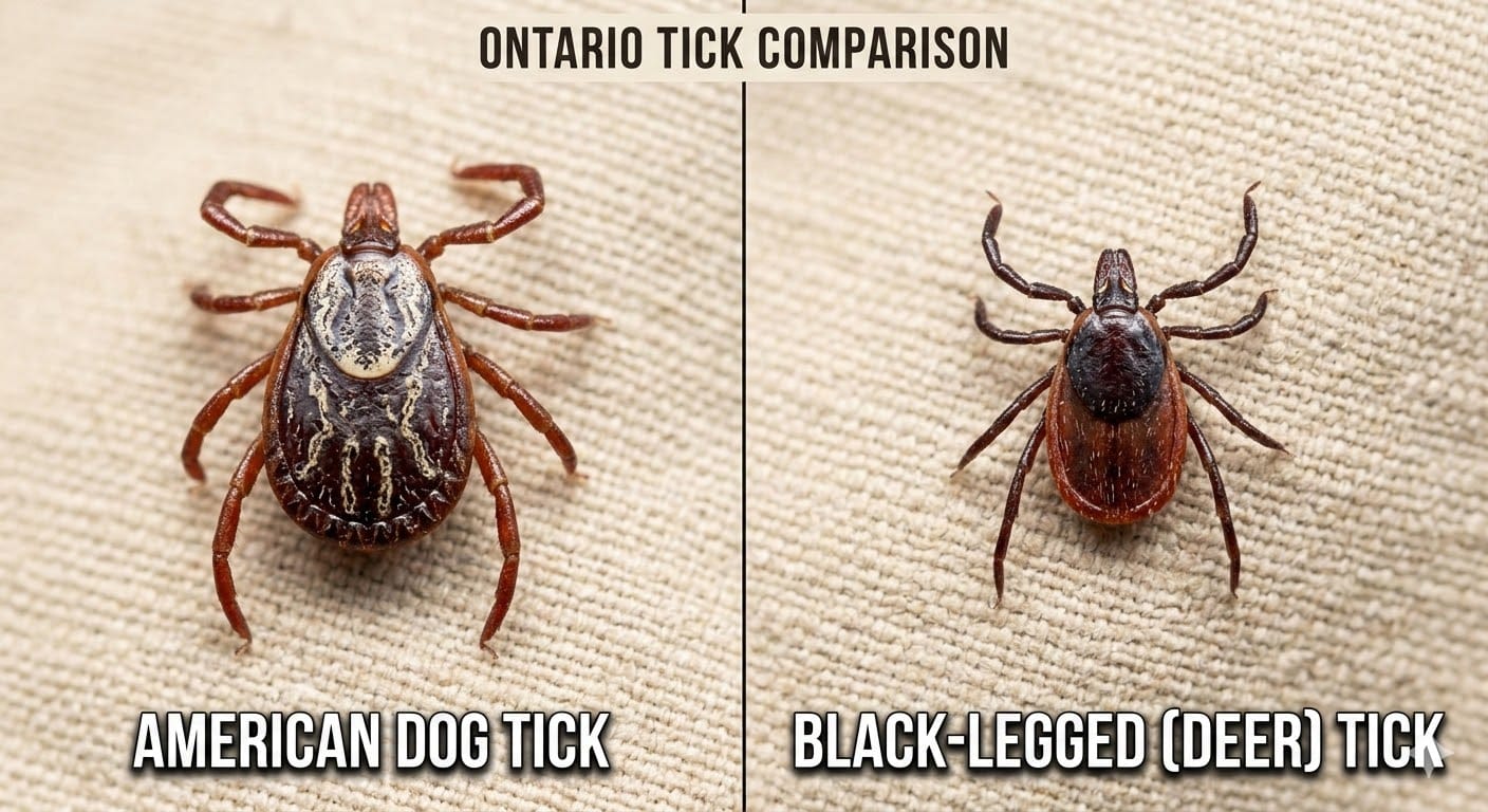 Ontario tick comparison grand river