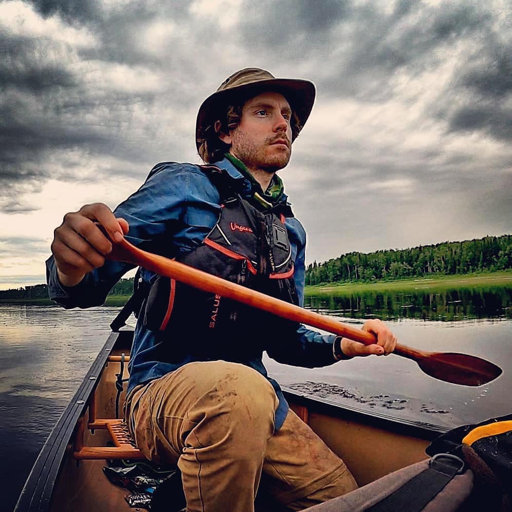 Adam Shoaltz paddling