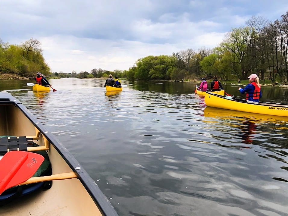 ORCKA basic canoeing participants