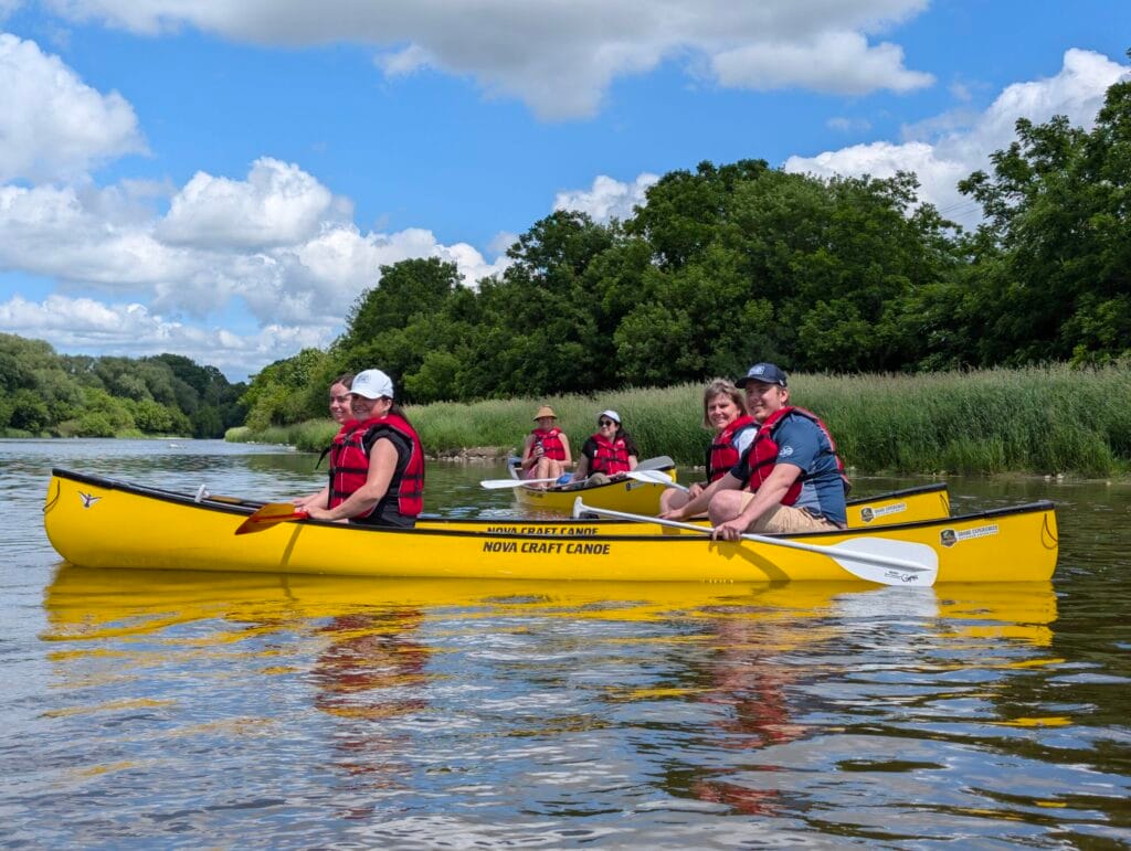 Corporate group out for team building