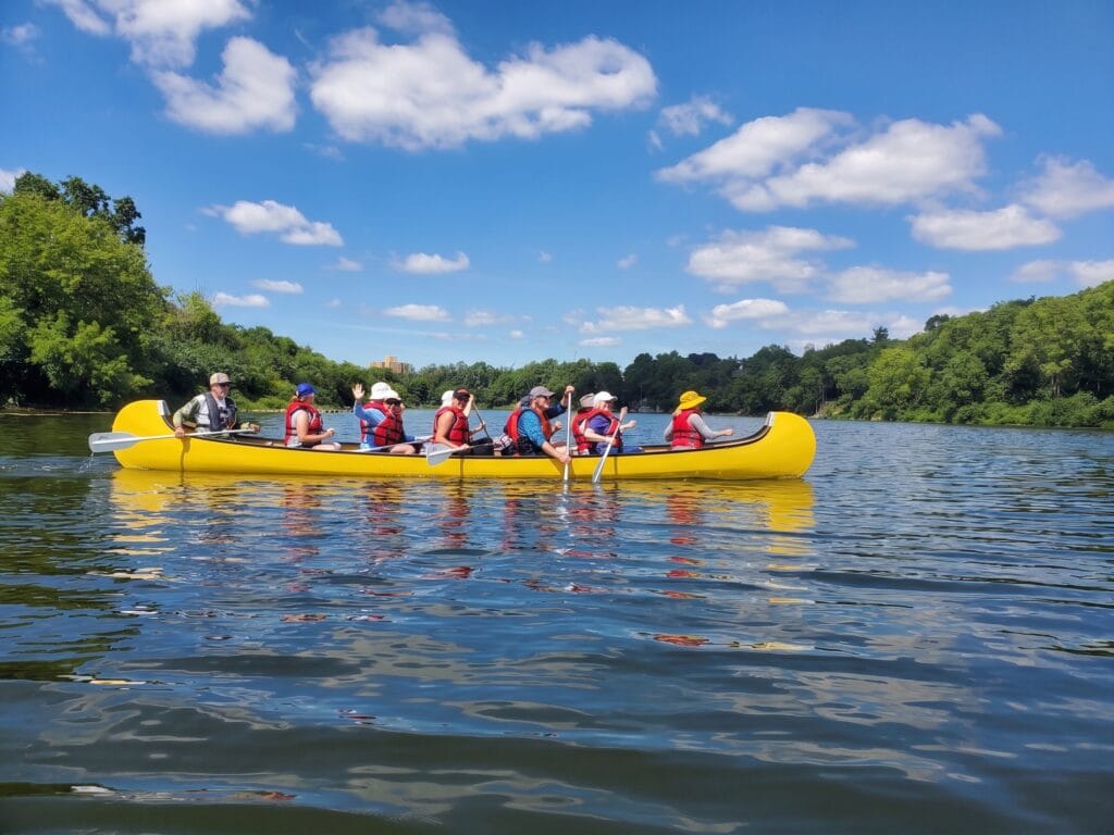 Updated voyageur canoes seniors group